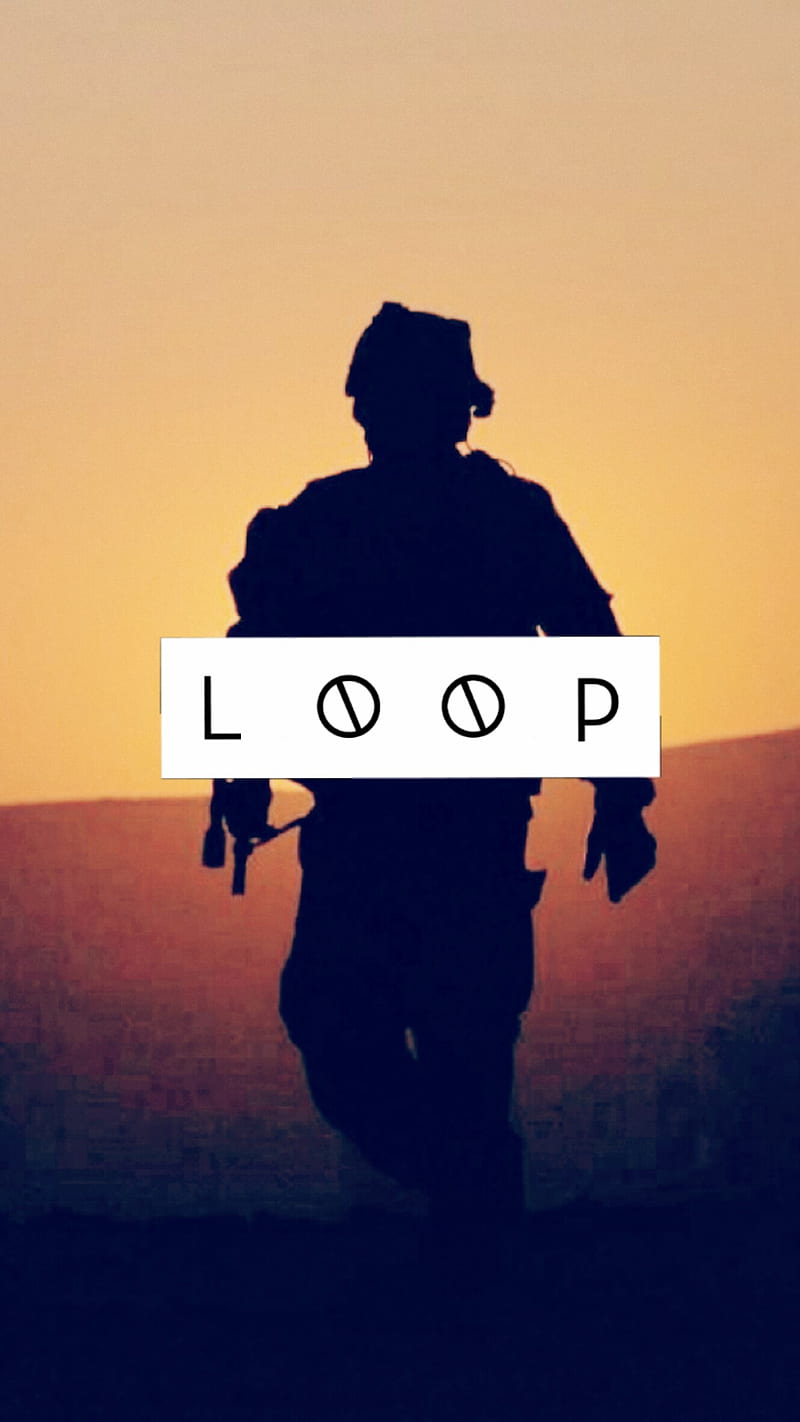 Loop, abstract, army, art, cool ringtone, cool , logo, military, HD phone wallpaper