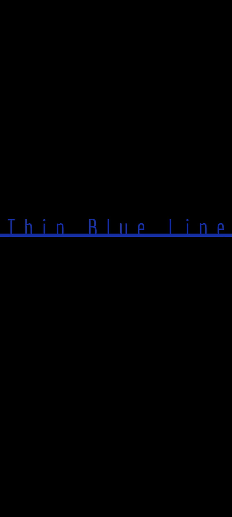 Thin Blue Line, emergency services, police, HD phone wallpaper