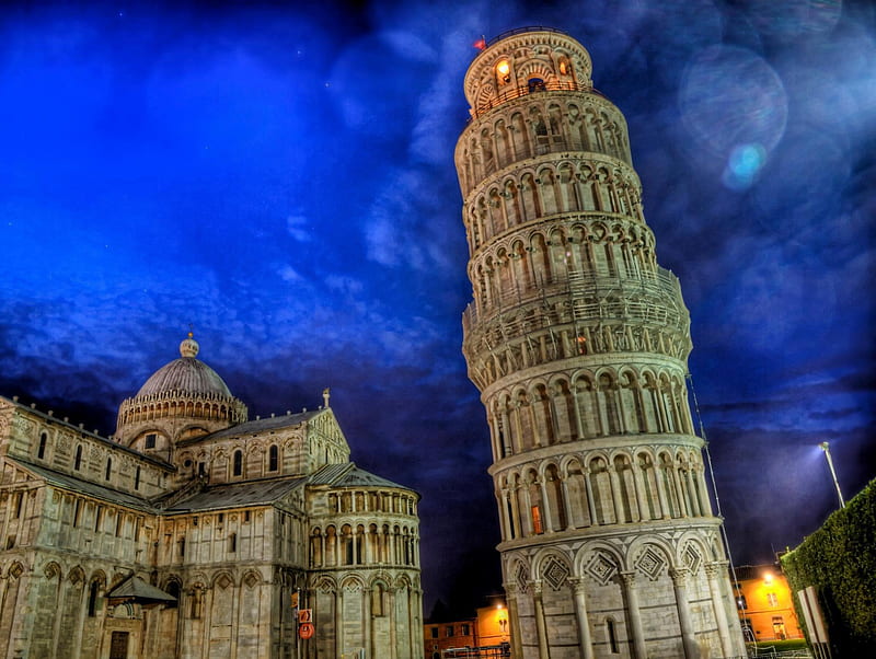 TORRE DE PISA, arquitetura, pisa, tower, linda, monumento, HD wallpaper