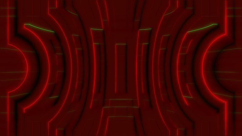 Geometry Red Artistic Texture Abstract, HD wallpaper