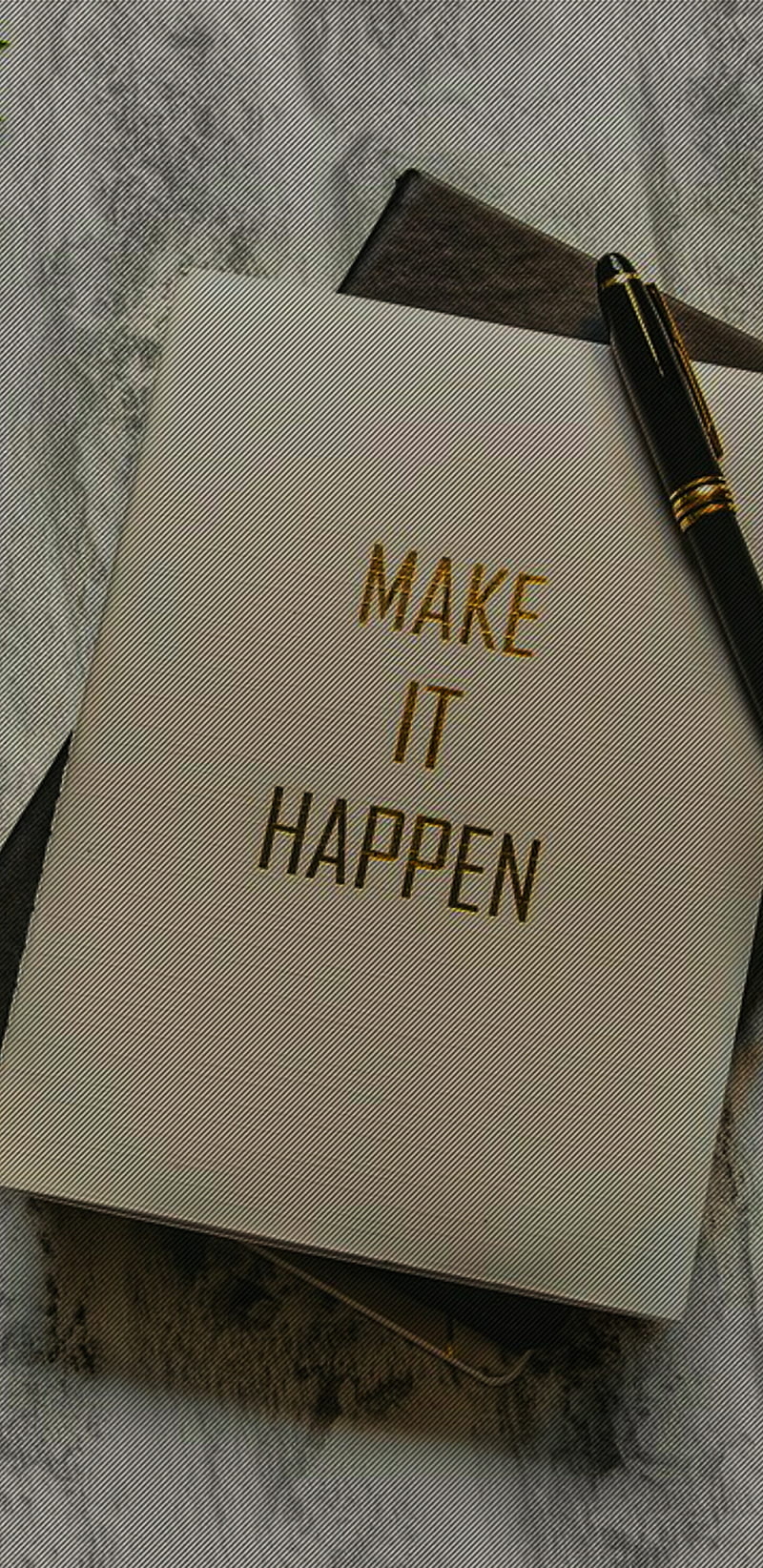 Make it Happen, newyear2019, rules, ability, paper, quote, sayings, HD phone wallpaper