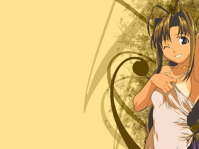 Naru, narusegawa, girubatto, anime, love hina, sexy, HD wallpaper | Peakpx