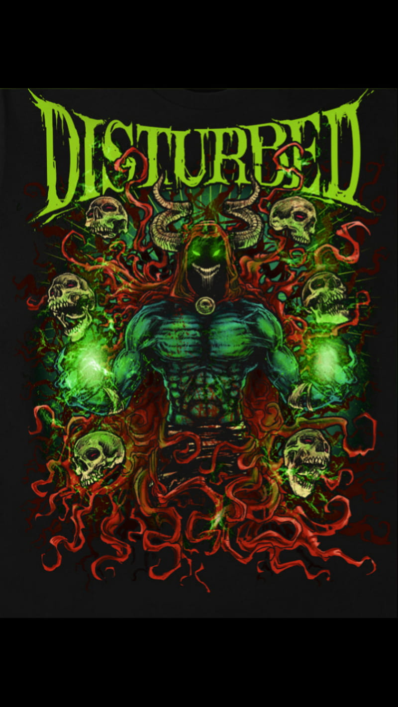 Disturbed 5 Photo Rock Band Print Heavy Metal Legends Picture Music Poster 