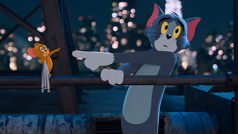 Jerry Tom Light Bokeh Background Tom & Jerry, HD wallpaper | Peakpx