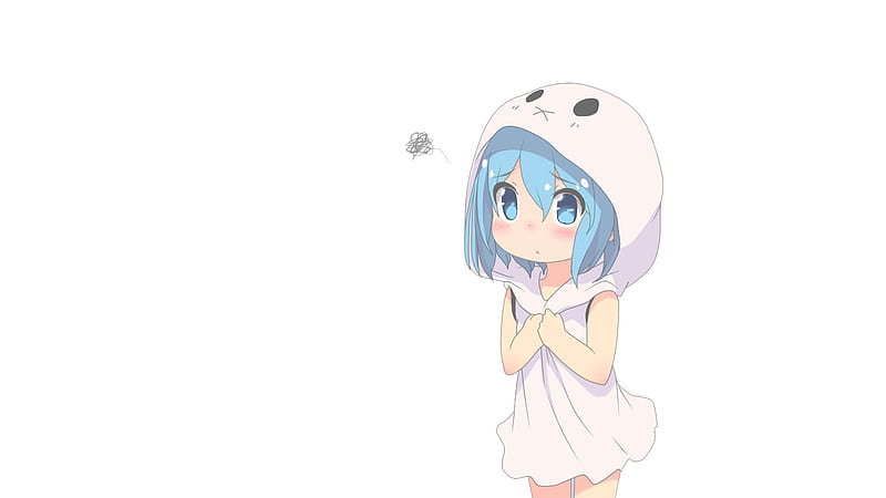 Cute Anime Little Girl Laptop Full, , Background, and, Kawaii Anime, HD  wallpaper | Peakpx