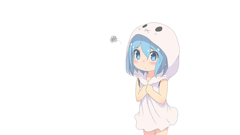 Cute Anime Computer, Kawaii Anime, HD wallpaper