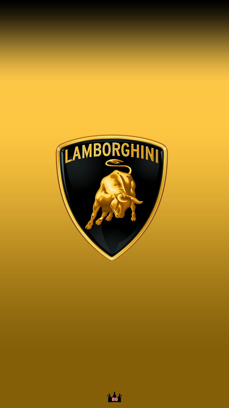 lamborghini , araba, car, logo, motors, supersport, HD phone wallpaper