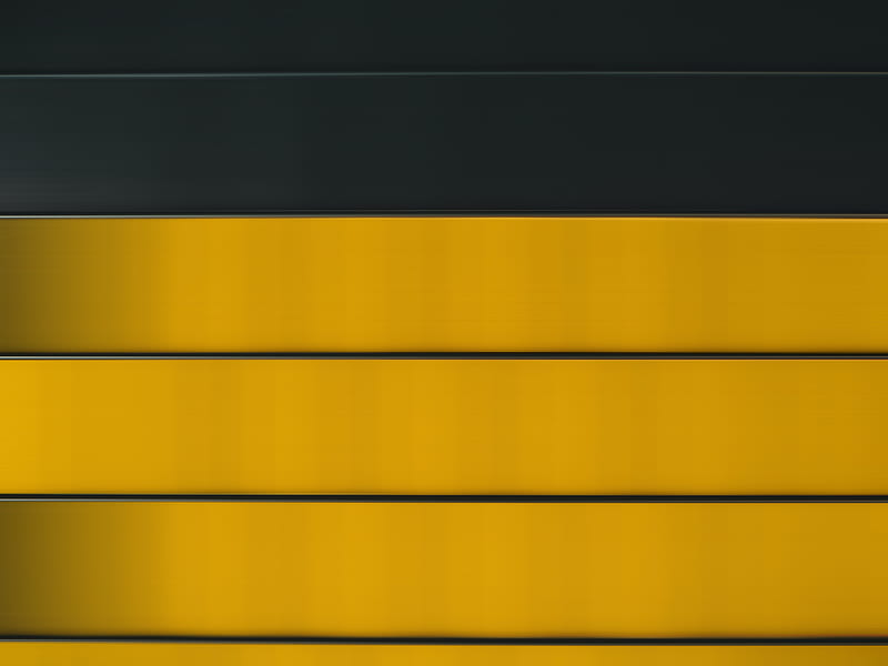 stripes, surface, yellow, black, HD wallpaper