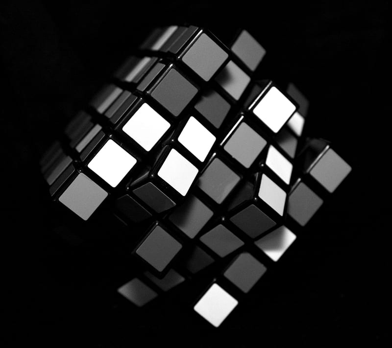 Rubiks Cube, 3d, combination, magic, puzzle, HD wallpaper