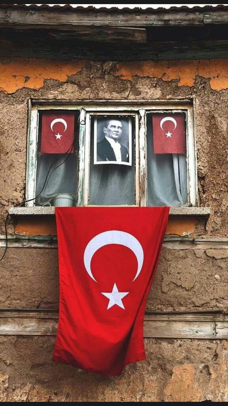 Ataturk, asker, batuhan uyar, bordobereli, fenerbahce, flag, galatasaray, turk, turkey, turkiye, HD phone wallpaper