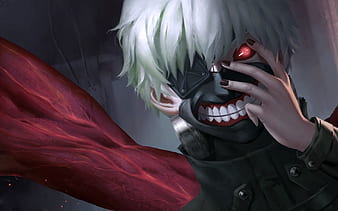 HD wallpaper: Anime, Tokyo Ghoul:re, Boy, Glove, Ken Kaneki, Mask
