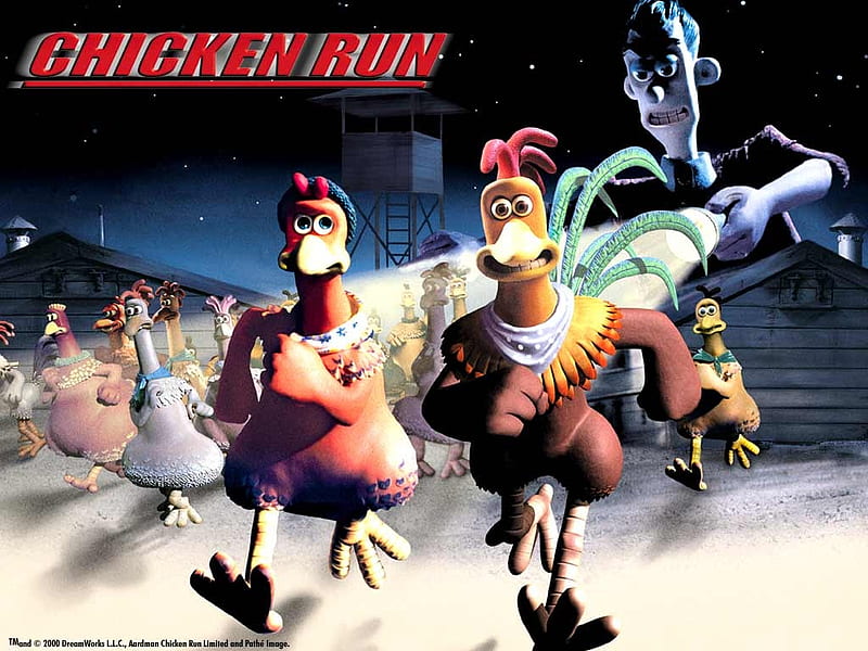 Chicken Run, comedy, run, chicken, movie, HD wallpaper