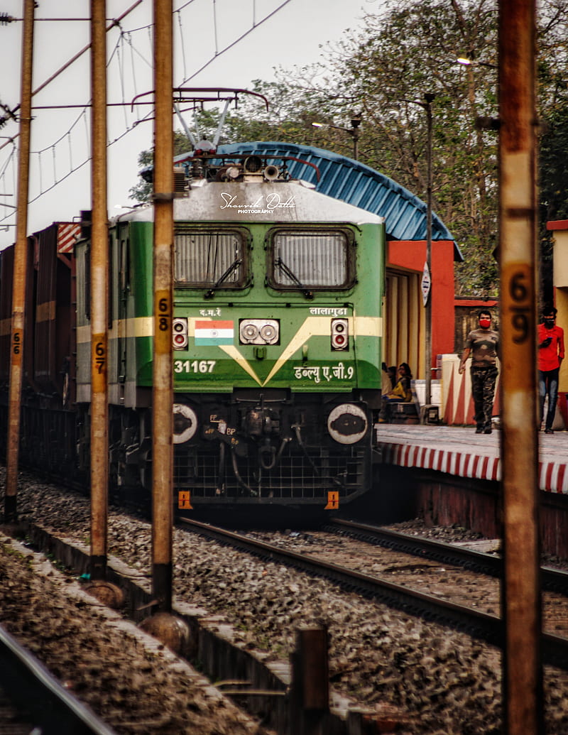 Indian Railway, track, train, HD phone wallpaper | Peakpx