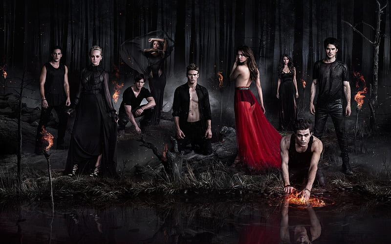 The Vampire Diaries TV Series, the-vampire-diaries, tv-shows, HD wallpaper