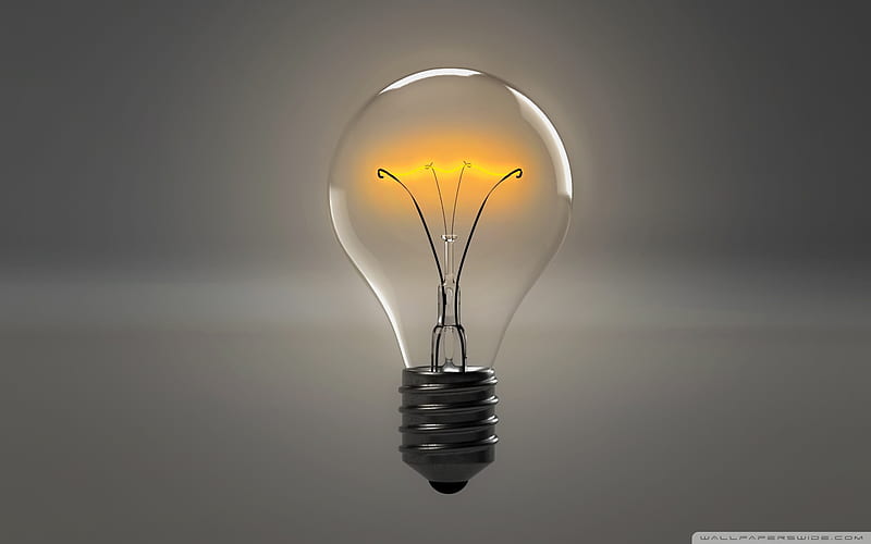 Idea, bulb, light, HD wallpaper | Peakpx