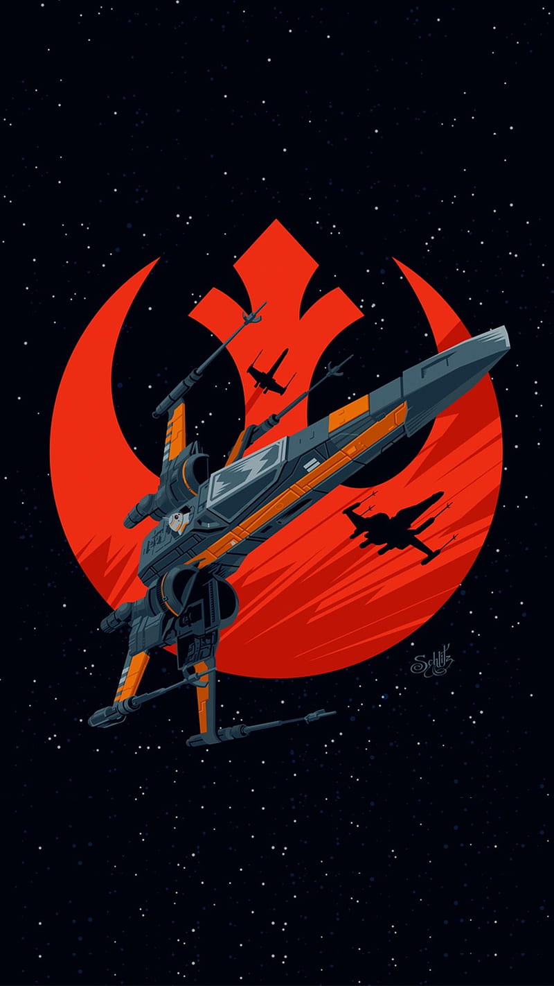Rogue squadron, space, star wars, HD phone wallpaper