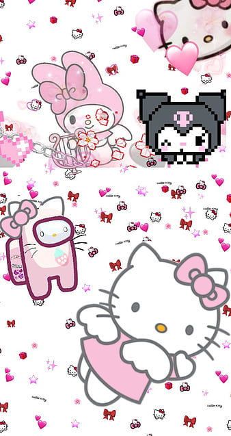 20 Cute Hello Kitty Wallpaper Ideas : F**K Pink Background - Idea