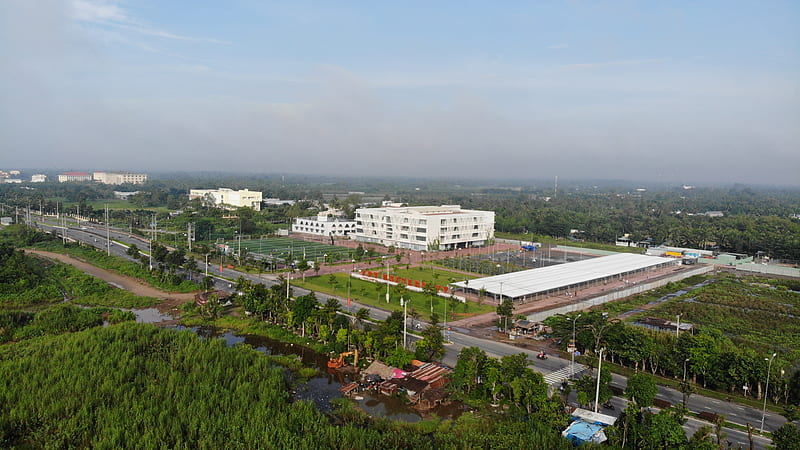 FPT University in Cantho Vietnam, huynh hieu travel, mien tay co gi, university, fpt university, can tho, HD wallpaper