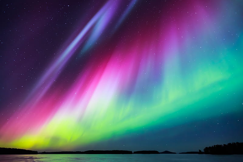 Aurora Borealis Beautiful , northern-lights, nature, aurora, sky, HD wallpaper