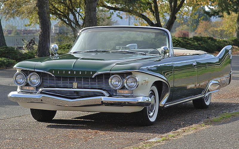 1960 Plymouth Fury, Fury, Plymouth, Old-Timer, Car, HD wallpaper