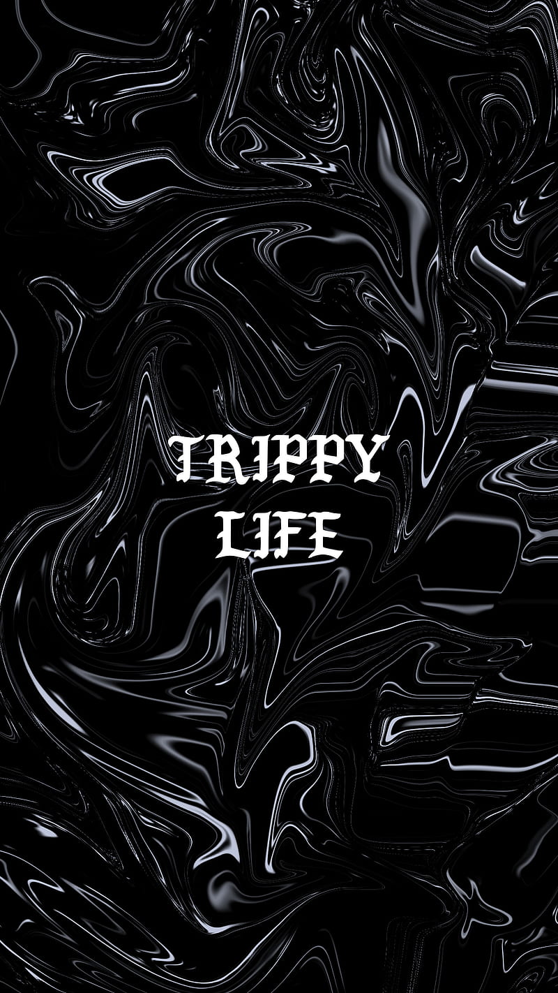 Trippy Life, trippylife, trippy, brand, clothing oil, dark, HD phone wallpaper