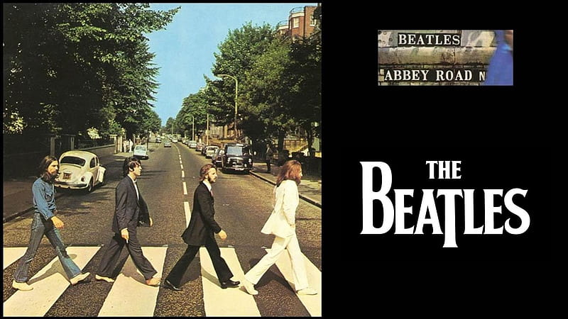 THE BEATLES Abbey Road, apple, graphy, music, sixties, seventies, hop, star, album, HD wallpaper