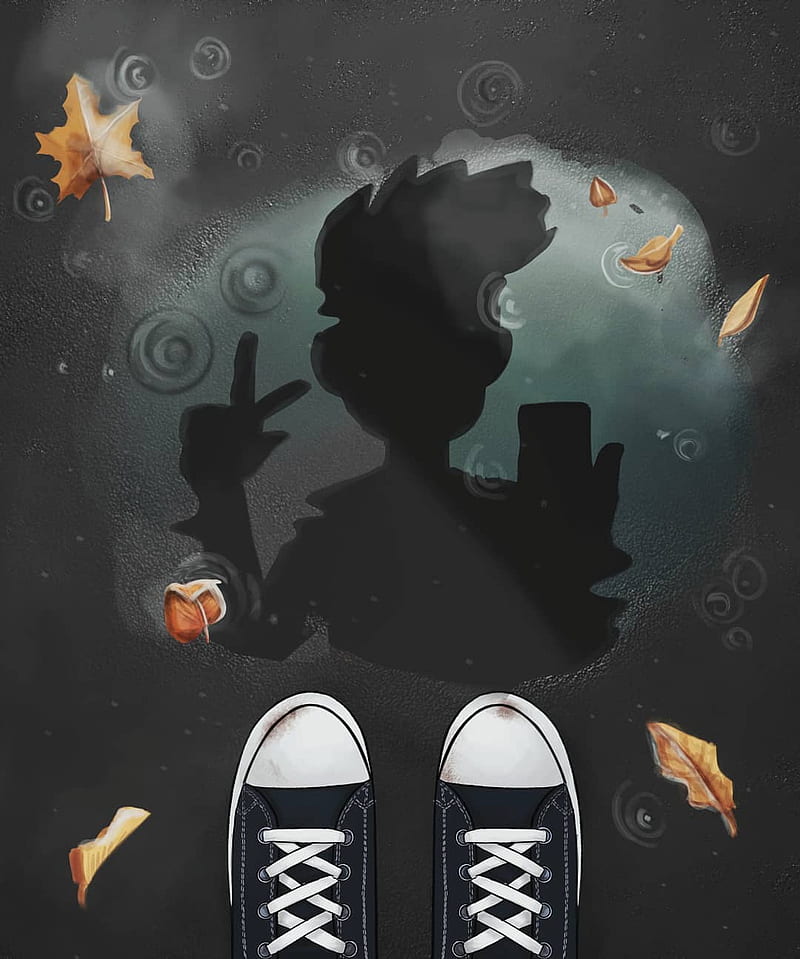 graphy, animation, art, chill, drawing, nature, selfie, vans, vibes, water, HD phone wallpaper