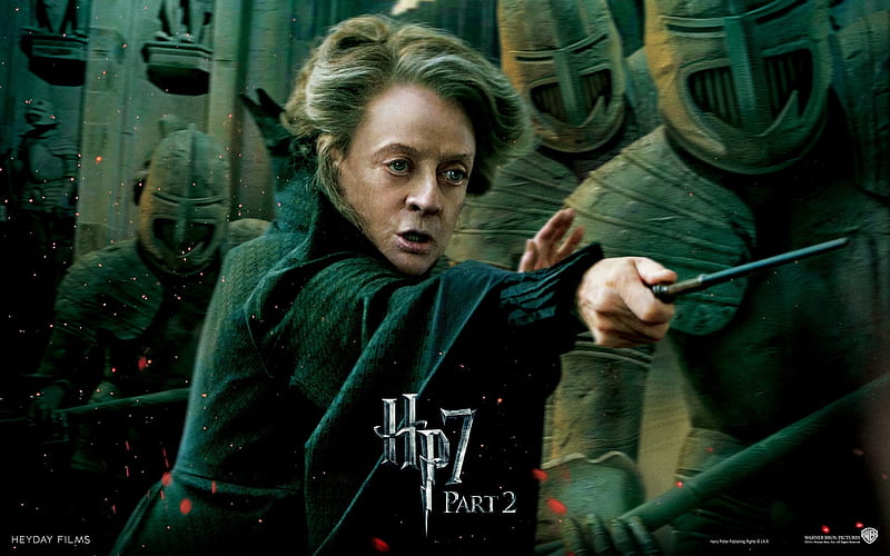 Harry Potter 7 - Minerva McGonagall, HD wallpaper
