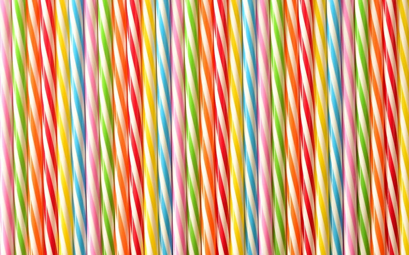 candy texture, sticks candy, background with sweets, lollipops background, colorful candy background, HD wallpaper