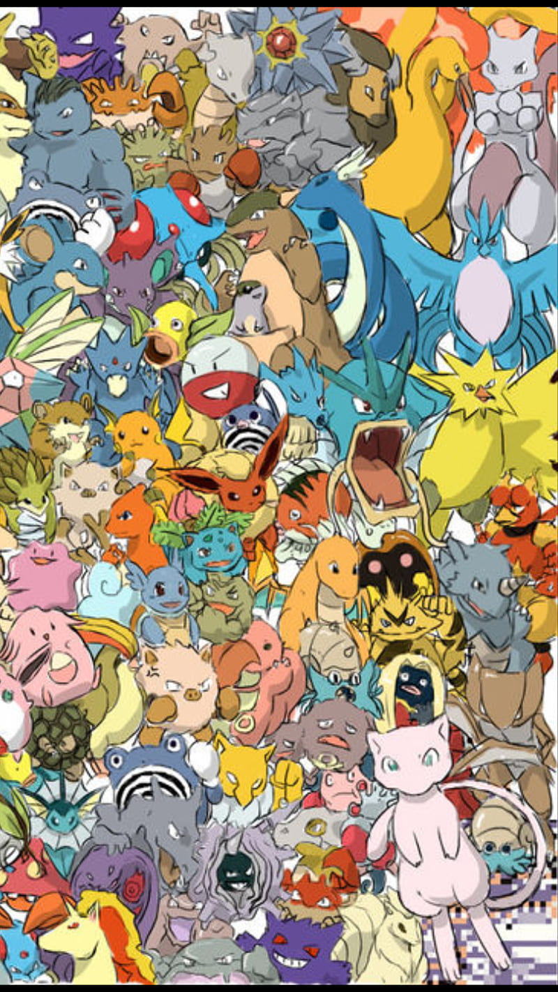 All pokemon 2, comic, puzzle, theme, marvel, gold, logo, HD phone wallpaper