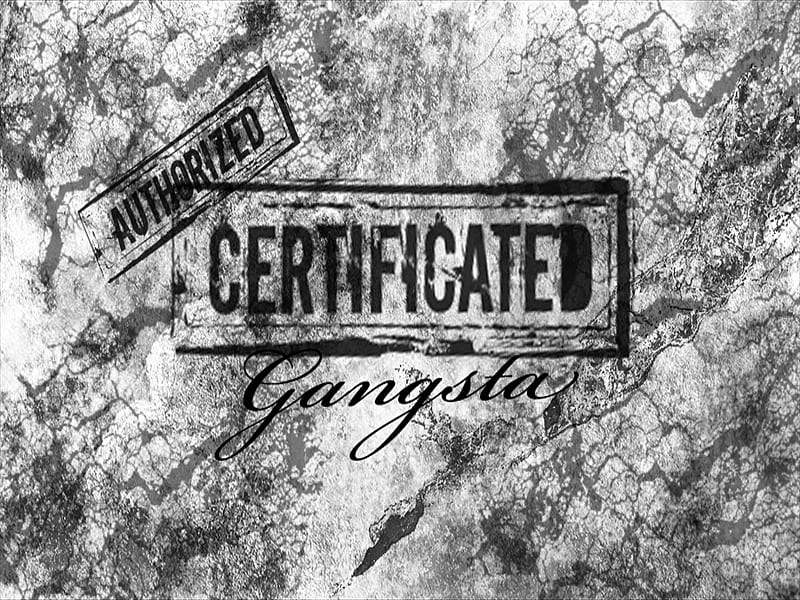 authorized certificated gangsta, certificated, authorized, graffitti, gangsta, HD wallpaper