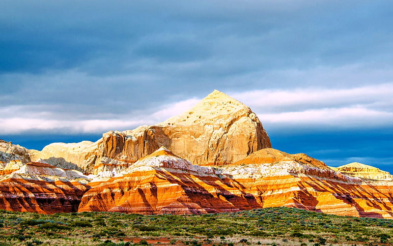 Monument Valley, Utah, Mountains, Desert, Nature, Utah, HD wallpaper