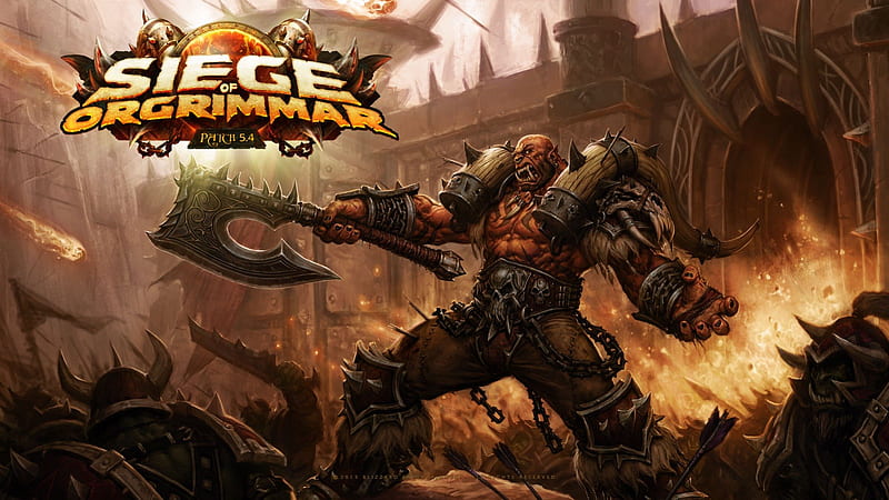 Siege of Orgrimmar, Video games, Raid, Garrosh Hellscream, WoW, HD wallpaper