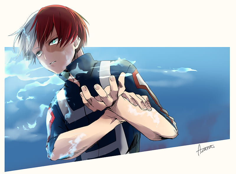 Shoto Todoroki (Wallpaper) by coulta on DeviantArt