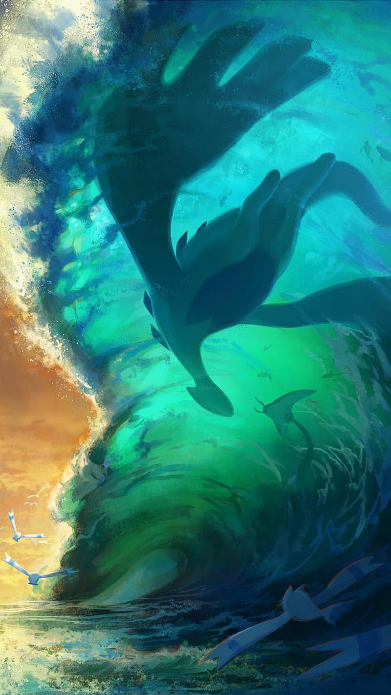 Lugia, nintendo, pokemon, HD phone wallpaper