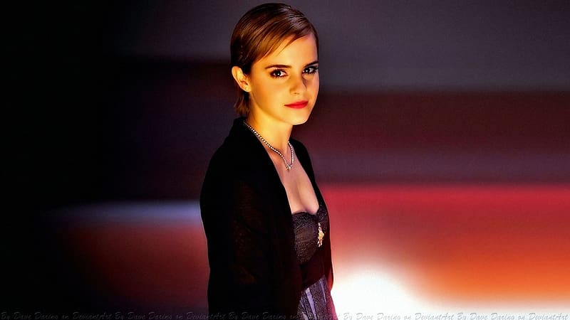 Emma Watson Night Wallflower II, actrice, emma watson, night wallflower, celebrities, people, HD wallpaper