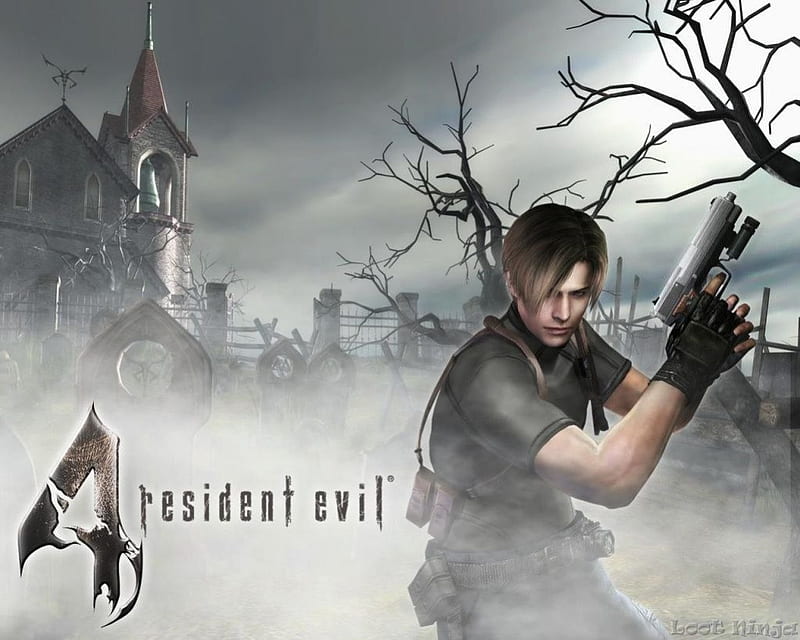 Resident Evil 4: Grave Yard, resident evil, games, HD wallpaper