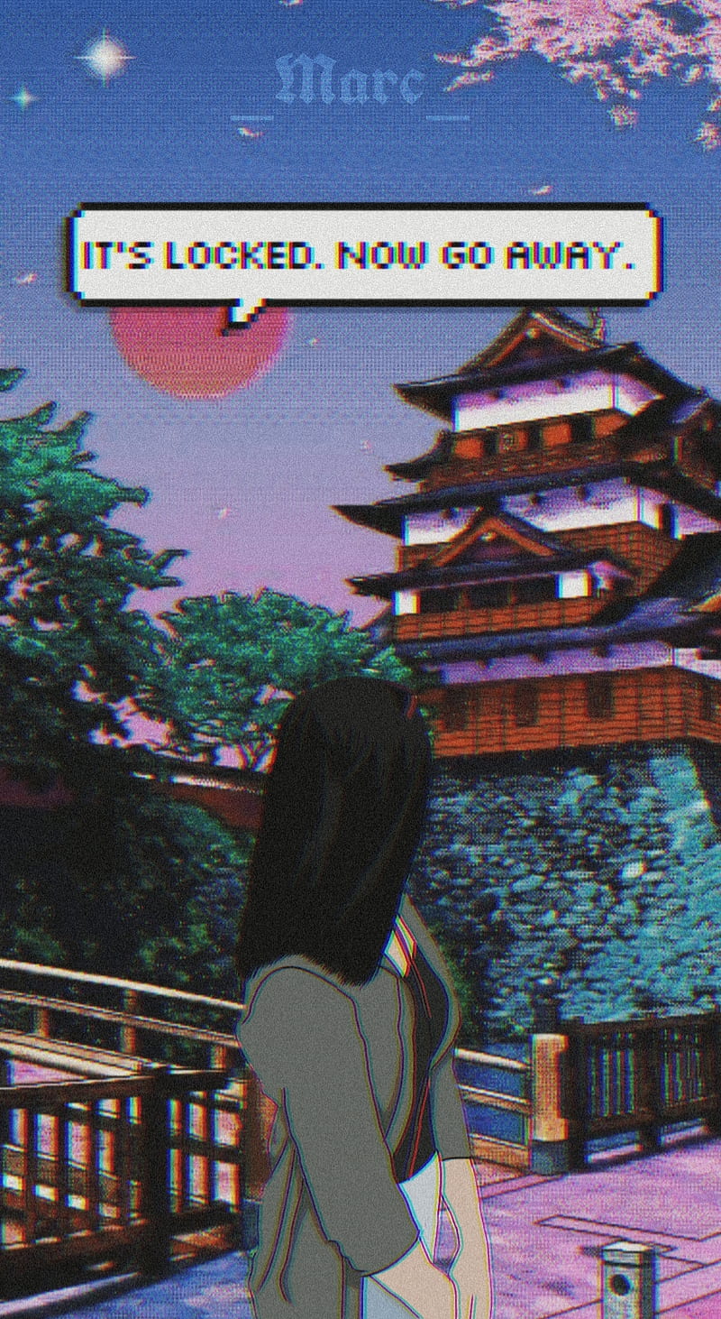 Anime Aesthetic iPhone 13 Wallpaper - Wallpaper HD 2023