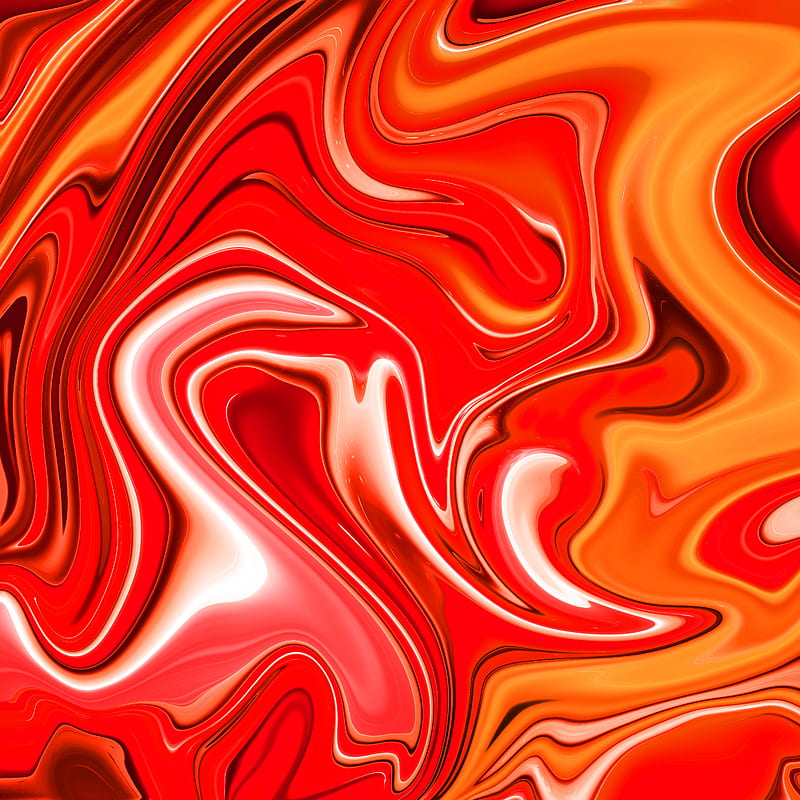 red passion flow, digital, fluid, interweaving, liquid, modern, pattern, smoke, wave, HD phone wallpaper