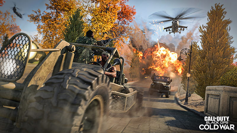 Fire Battle Call Of Duty Call of Duty Black Ops Cold War, HD wallpaper