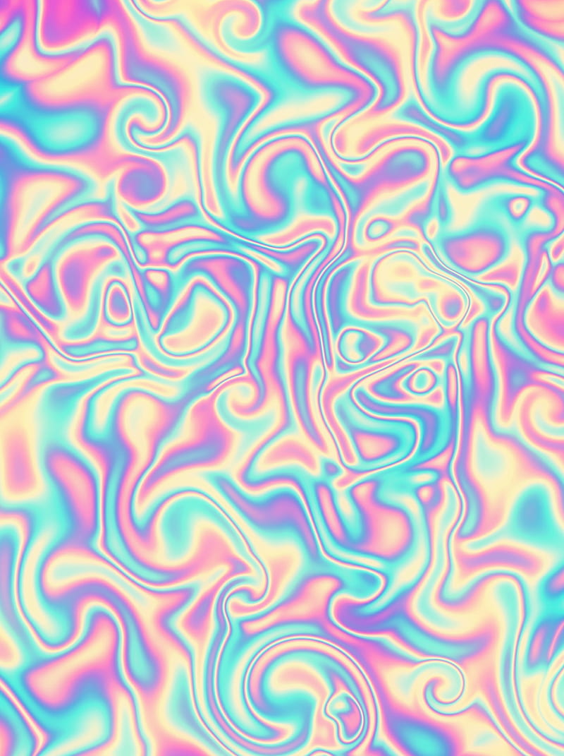 pastel, chaos, crazy, swirls, trippy, HD phone wallpaper