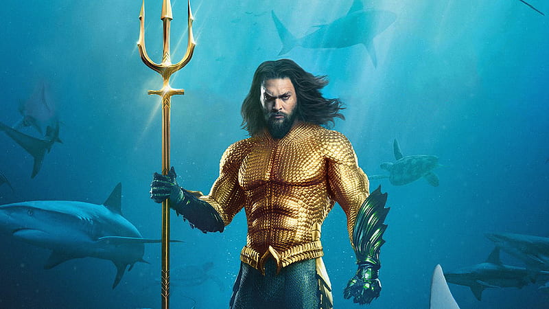 Aquaman Movie Poster, aquaman, movies, 2018-movies, HD wallpaper