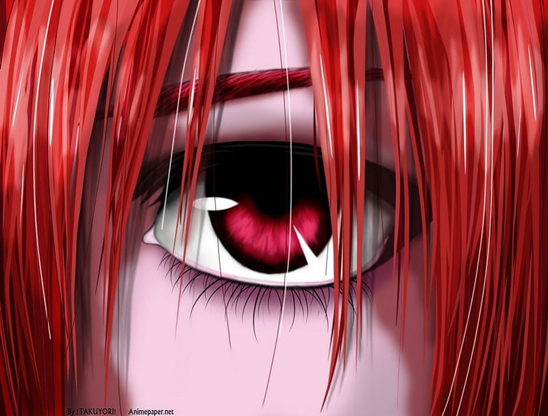 elfen lied lucy evil eye