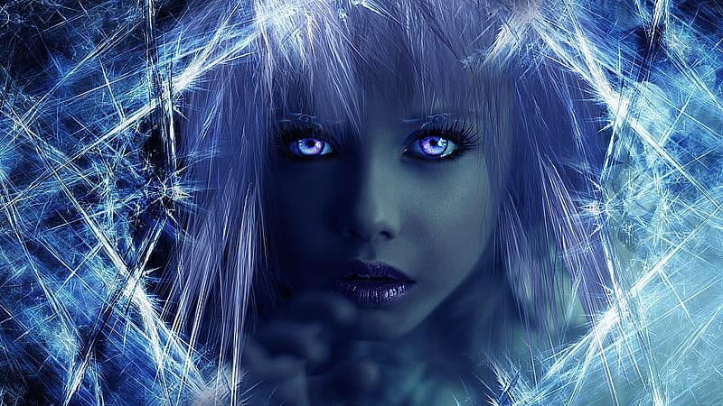 Fantasy, Women, Ice, HD wallpaper Fantasy, Women, Ice, HD wallpaper
