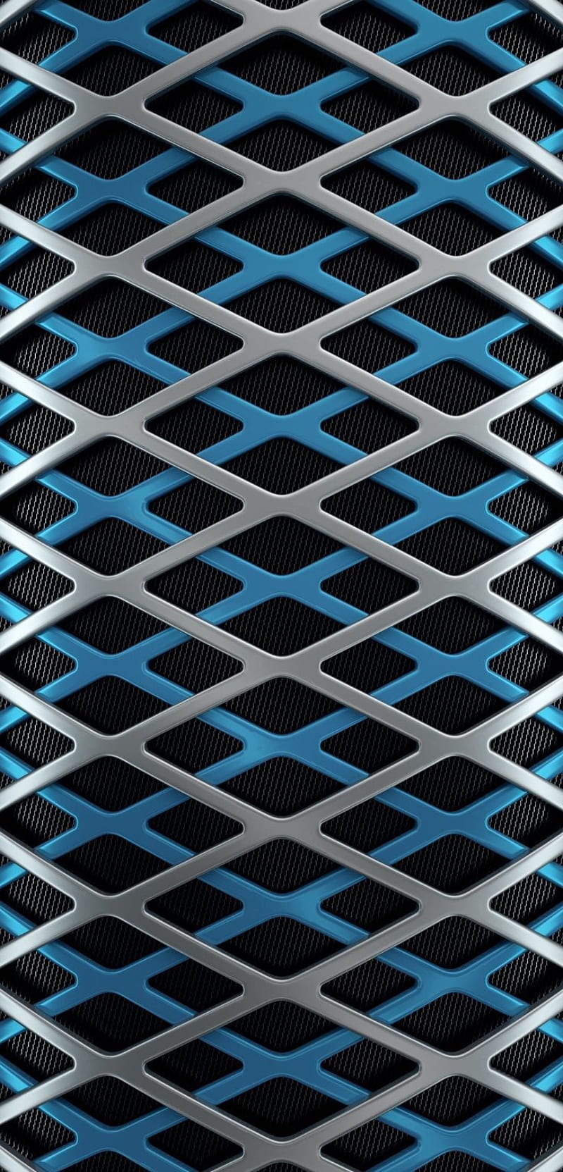 Silver Blue , steel, HD phone wallpaper