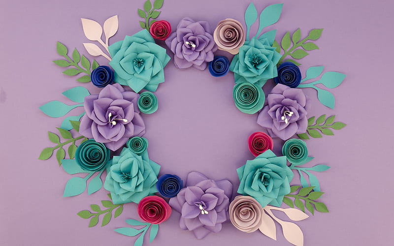 Círculo marco de rosas, corona de flores, conceptos florales, marcos  florales, Fondo de pantalla HD | Peakpx