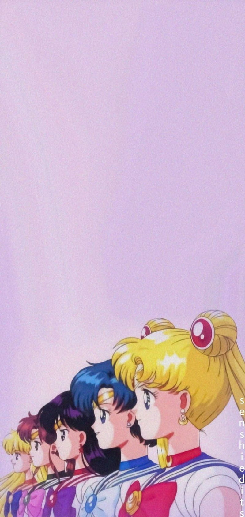 Sailor Moon, sailor mars, sailor mercury, 90s, sailor jupiter, sailor venues, anime, HD phone wallpaper