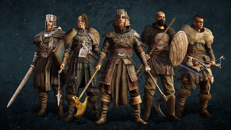 Warriors of Assassin's Creed Valhalla, HD wallpaper