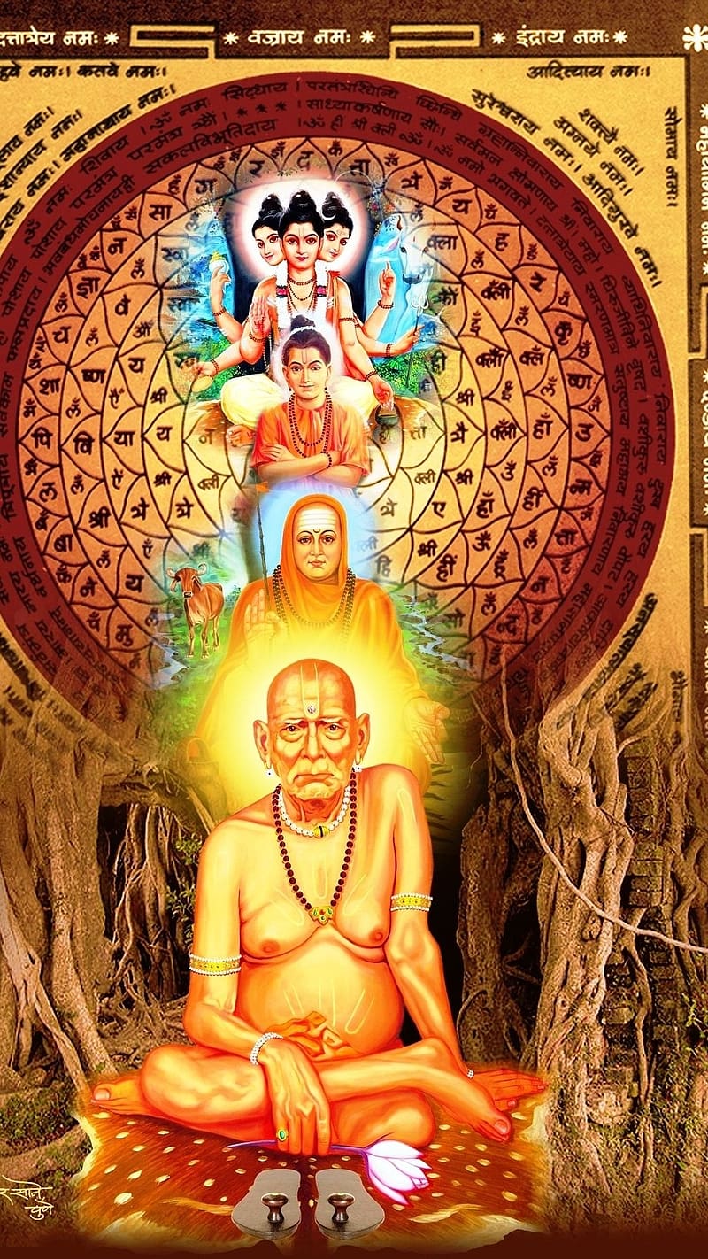 Swami Samarth, Digambara, HD phone wallpaper | Peakpx