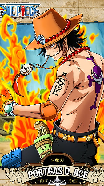 Ace Flame One Piece Anime 4K Wallpaper #6.790